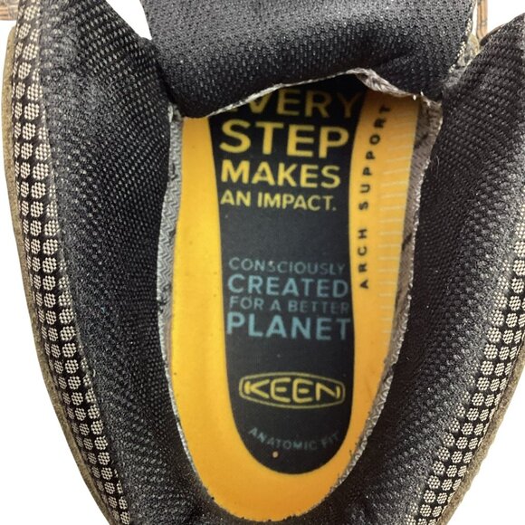 Keen Targhee IIl Mid Mens 11.5 Waterproof Leather Lace Up Hiking Boots Brown - Picture 12 of 15